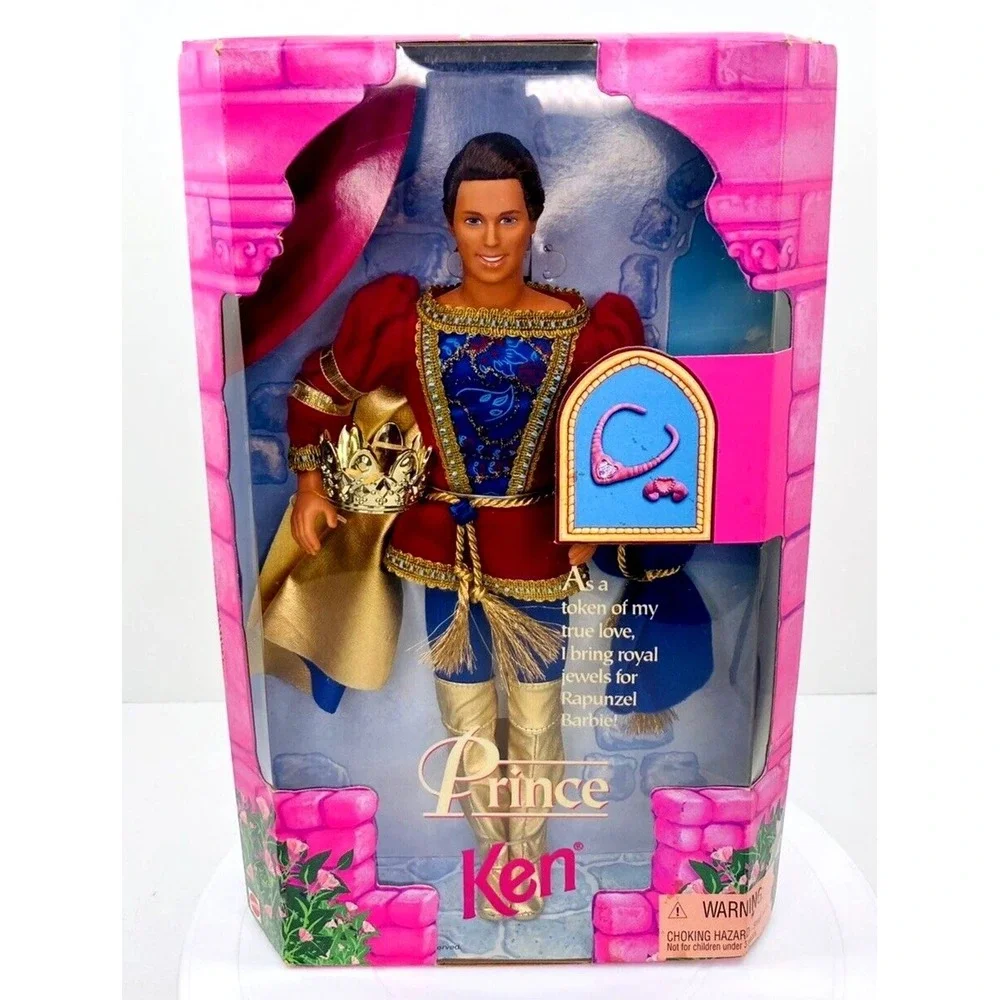 Vintage NEW Mattel 1997 Prince Ken Doll Rapunzel Barbie Collection